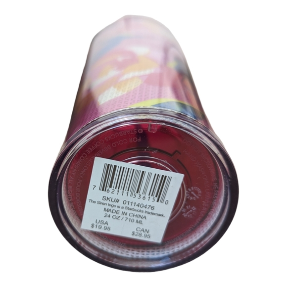 NWT RARE Starbucks 2023 New Spring Release Pink Blue Floral Tumbler - Picture 5 of 5
